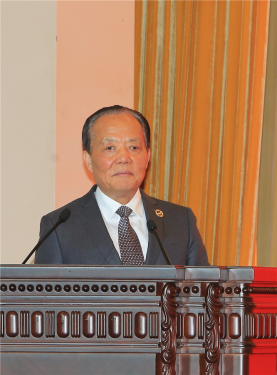 巨石集團有限公司董事長張毓強作經(jīng)驗交流