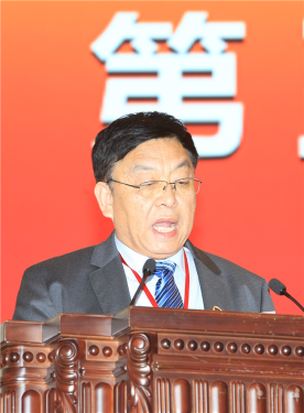 山東康平納集團有限公司董事長陳隊范作經(jīng)驗交流